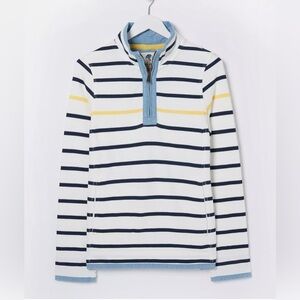 FatFace Airlie Striped 1/2 Zip